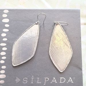 Silpada sterling silver earrings.
